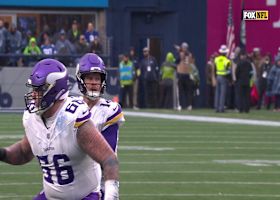 Darnold's 30th TD pass of 2024 opens scoring in Vikings-Seahawks game