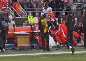 Connor Heyward takes a fake tush-push for 29 yards down the right sideline