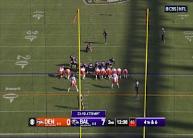 Justin Tucker's 33-yard FG boosts Baltimore's lead to 10-0 vs. Broncos