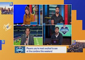 Which players are you most excited to see at combine on Saturday | 'GMFB'