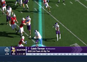 Vikings select Caleb Tiernan with No. 97 pick in 2026 draft