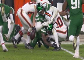 Quincy Williams sparks Jets' second 'Peanut Punch' takeaway of game