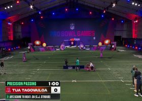 Tua Tagovailoa's first round of Precision Passing challenge | Pro Bowl Games Skills Showdown