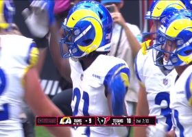 Zach Evans darts through Texans' D for 4-yard TD