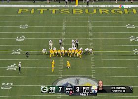 Chris Boswell nails a 50-yard field goal vs. Packers