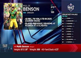 Raiders select Malik Benson with No. 195 pick in 2026 draft