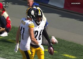 Brandin Echols secures massive end-zone INT vs. Drake Maye