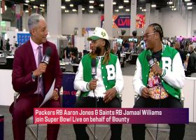 Former teammates Aaron Jones, Jamaal Williams discuss friendship, break down SB LVIII's RB matchup