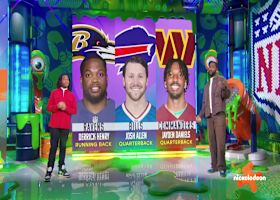 Dora announces Derrick Henry as MVP of Wild Card Weekend | 'NFL Slimetime'