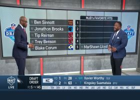 MJD reveals his favorite RB, TE fits from first three rounds | 'NFL Draft Kickoff'