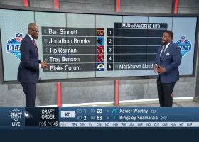 MJD reveals his favorite RB, TE fits from first three rounds | 'NFL Draft Kickoff'