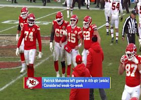 Rapoport: Patrick Mahomes considered week-to-week with ankle injury | 'GMFB'