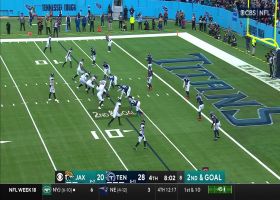 Zay Jones' epic pylon reach comes inches shy of TD access