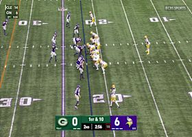 Vikings defenders finally contain Emmanuel Wilson for 18-yard TFL
