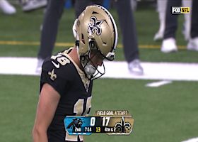 Blake Grupe's 44-yard FG extends Saints' lead to 20-0 over Panthers