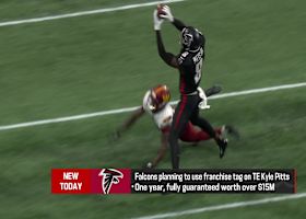 Falcons plan to use franchise tag on TE Kyle Pitts | 'The Insiders'