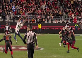 Jaxon Smith-Njigba goes airborne for acrobatic 19-yard catch