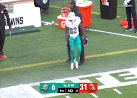 Quinn Ewers finds Dee Eskridge deep for 40-yard toss