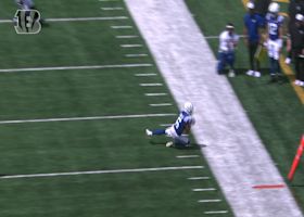 Gould's knee-drag swag yields a first down reception for Indy
