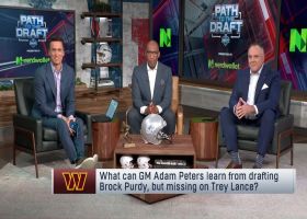What can GM Adam Peters learn from his QB selections with 49ers? | 'Path to the Draft'