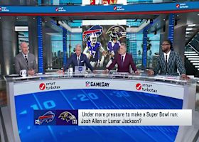 Who is under more pressure to make a Super Bowl run: Josh Allen or Lamar Jackson | 'NFL GameDay Morning'