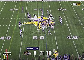 Chunk play! Lamar Jackson locates Zay Flowers for 27-yard gain