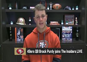 Brock Purdy talks on 'The Insiders' about offseason prep in light of new contract agreement with 49ers