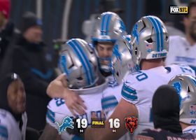 Jake Bates sends Lions home a winner on 42-yard FG over Bears in season finale