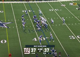 Elijah Garcia comes up CLUTCH for Giants on overtime sack vs. Dak Prescott