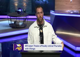 Vikings honor Adam Thielen with ceremony announcing retirement | 'GMFB'