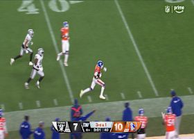 Nix's 18-yard strike to Franklin gives Denver a third-down conversion in crunch time