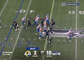 Rams' delayed draw opens up space for Williams on 11-yard gain