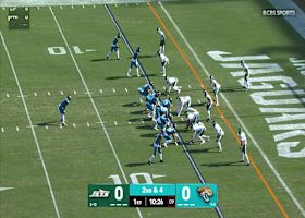 Trevor Lawrence's 4-yard tight window pass to Brian Thomas Jr. for opening drive score