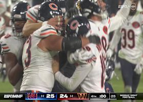 Can't-Miss Play: Buzzer beater! Moody's 38-yard FG seals Bears win over Commanders