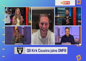 Kirk Cousins wakes up with 'GMFB' to discuss signing with Raiders