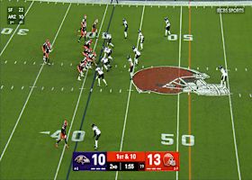 Gabriel's seam shot to Tillman goes for 26 yards