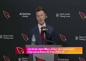 Mike LaFleur makes first appearance as Arizona Cardinals head coach | 'Super Bow Live'