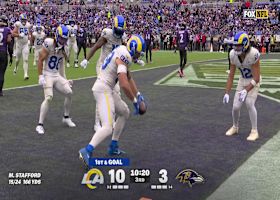 Tyler Higbee's first TD of 2025 boosts Rams' lead to 16-3 vs. Ravens
