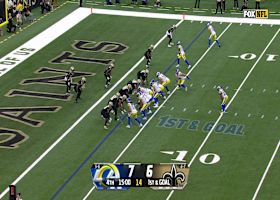 Demarcus Robinson's seventh TD catch of 2024 boosts Rams' lead vs. Saints