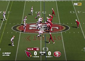 Bizarre play alert! James Conner and Dee Winters generate simultaneous facemask penalties