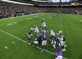 Tyree Wilson collapses pocket on Dobbs for third-down sack