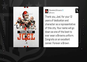 Joel Bitonio retires after 12 seasons | 'The Insiders'