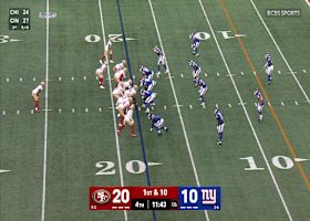 Brian Robinson Jr's first TD as a 49er comes on 18-yard dash
