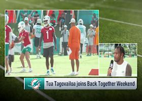 Tyrod Taylor dials launch codes to Josh Reynolds at Jets camp | 'Back Together Weekend'