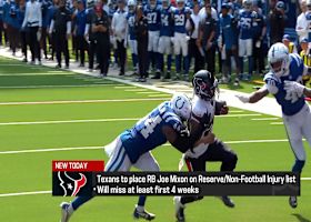 Garafolo: Joe Mixon to miss at least first four weeks | 'The Insiders'