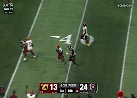 Mike Sainristil's interception sets up Commanders in Falcons territory