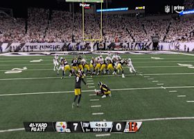 Chris Boswell's 41-yard FG caps Steelers' 12-play drive vs. Bengals