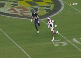 Maye-Diggs connection ends in 33-yard gain into Ravens' territory