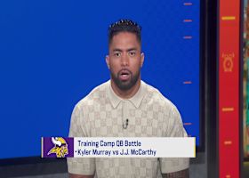 'GMFB' overviews Vikings training camp QB battle between Kyler Murray and J.J. McCarthy