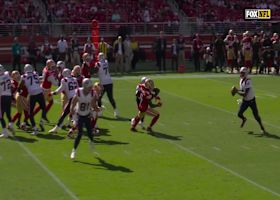 Austin Hooper's first TD catch since 2022 gets Patriots on board vs. 49ers